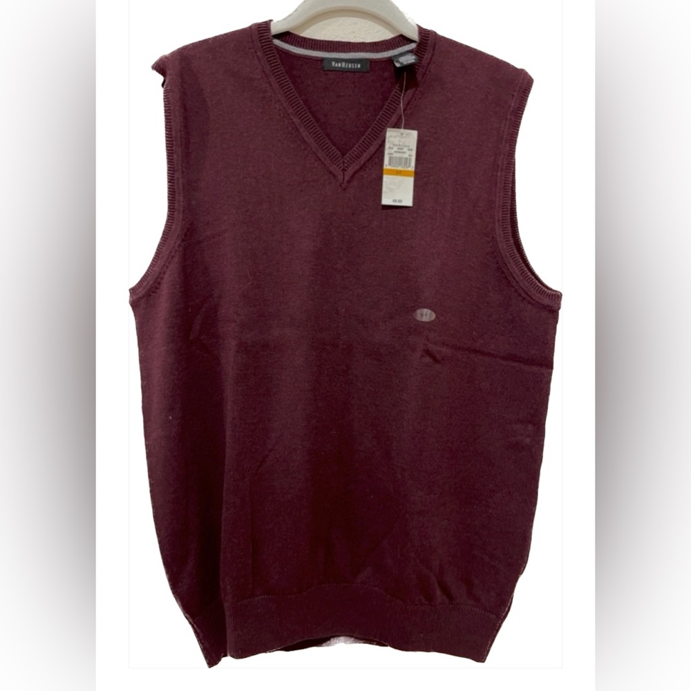 Van Heusen, V-neck vest, men’s